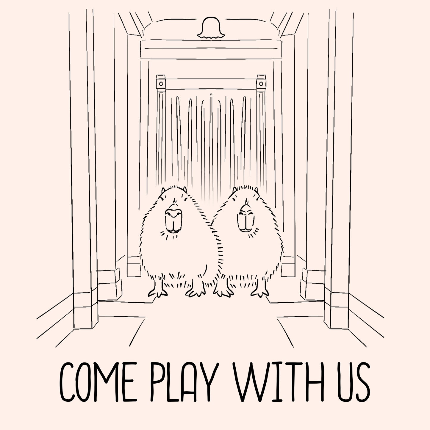 - COME PLAY WITH US Organic tee